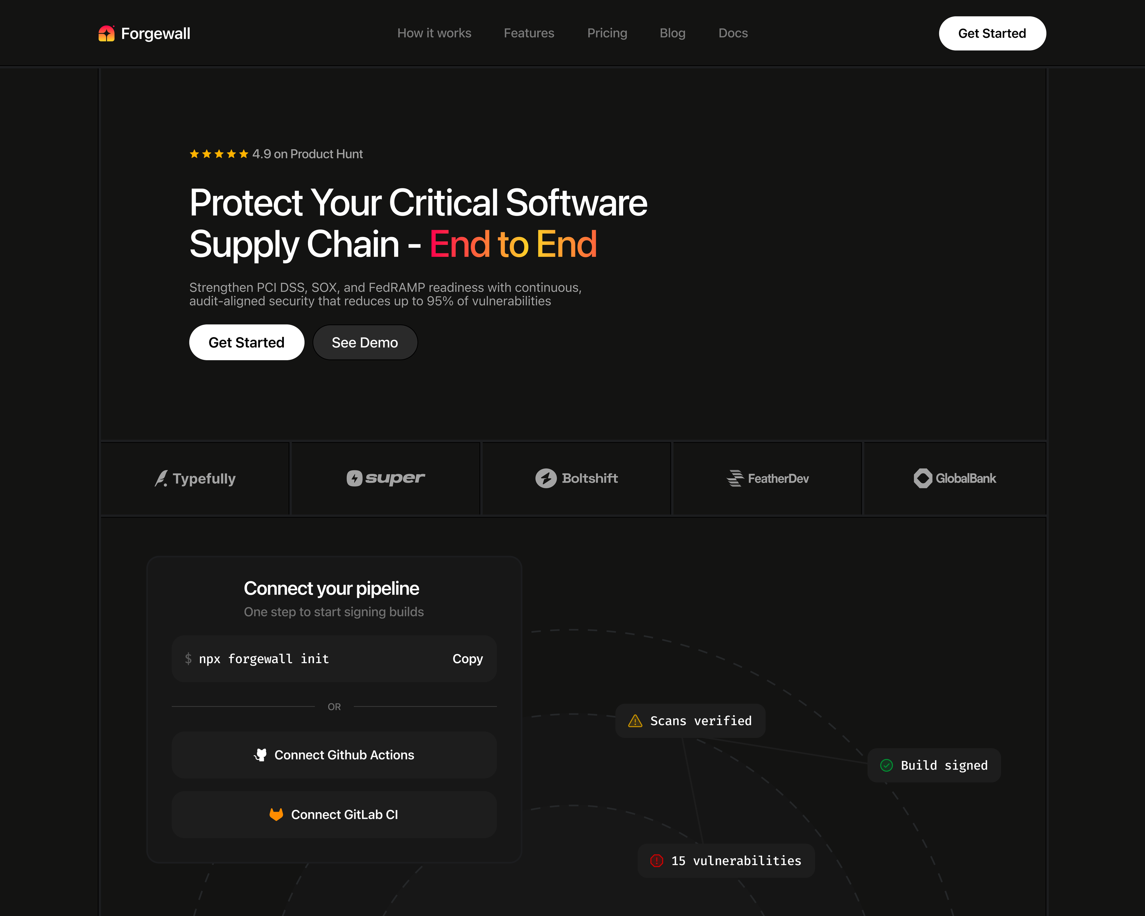 Forgewall website